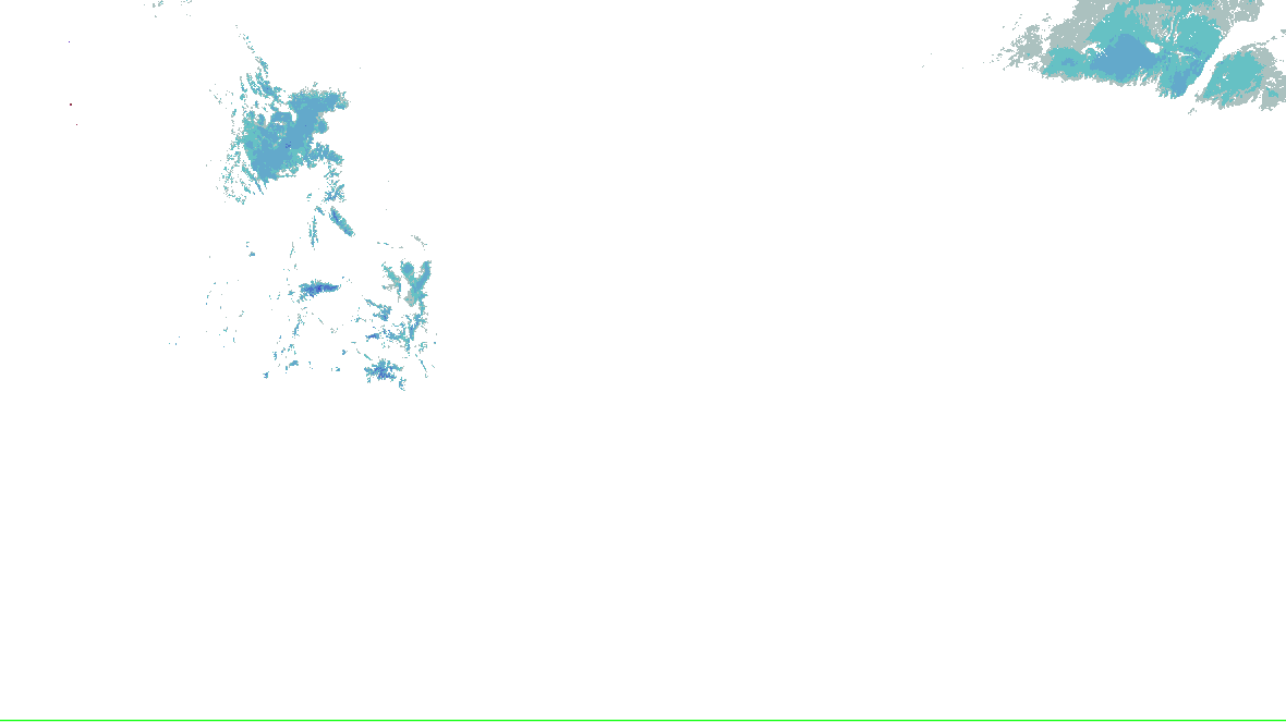 NOHRSC snow analysis for the lower 48; see the adjacent source legend and time qualification