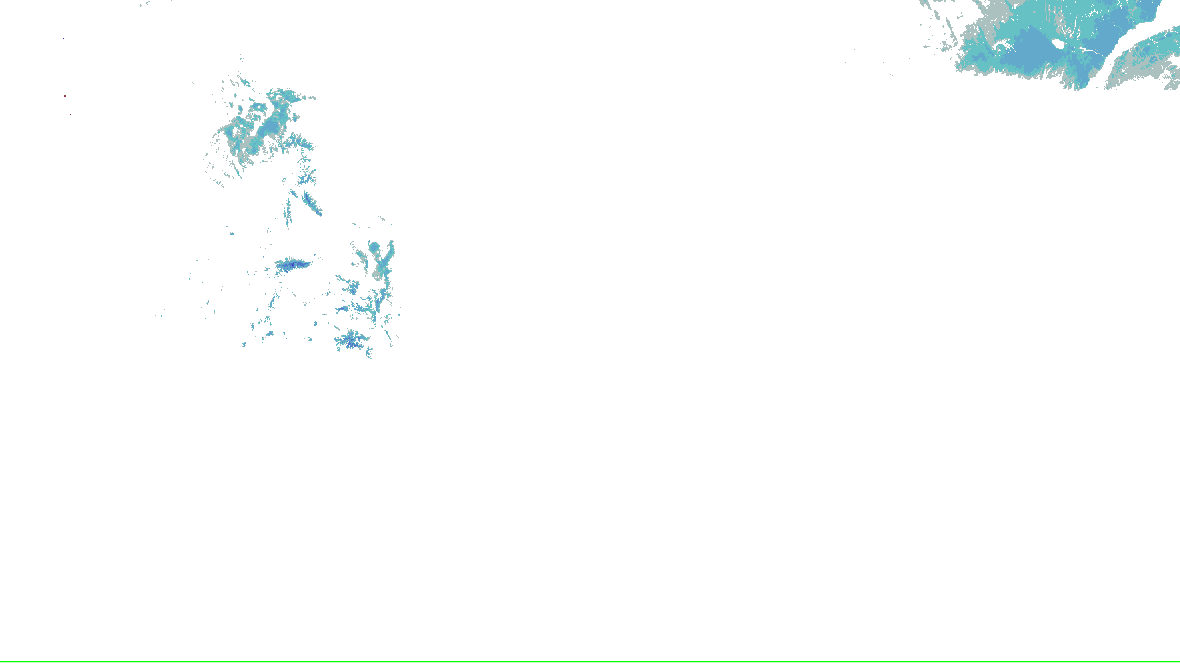 NOHRSC snow analysis for the lower 48; see the adjacent source legend and time qualification