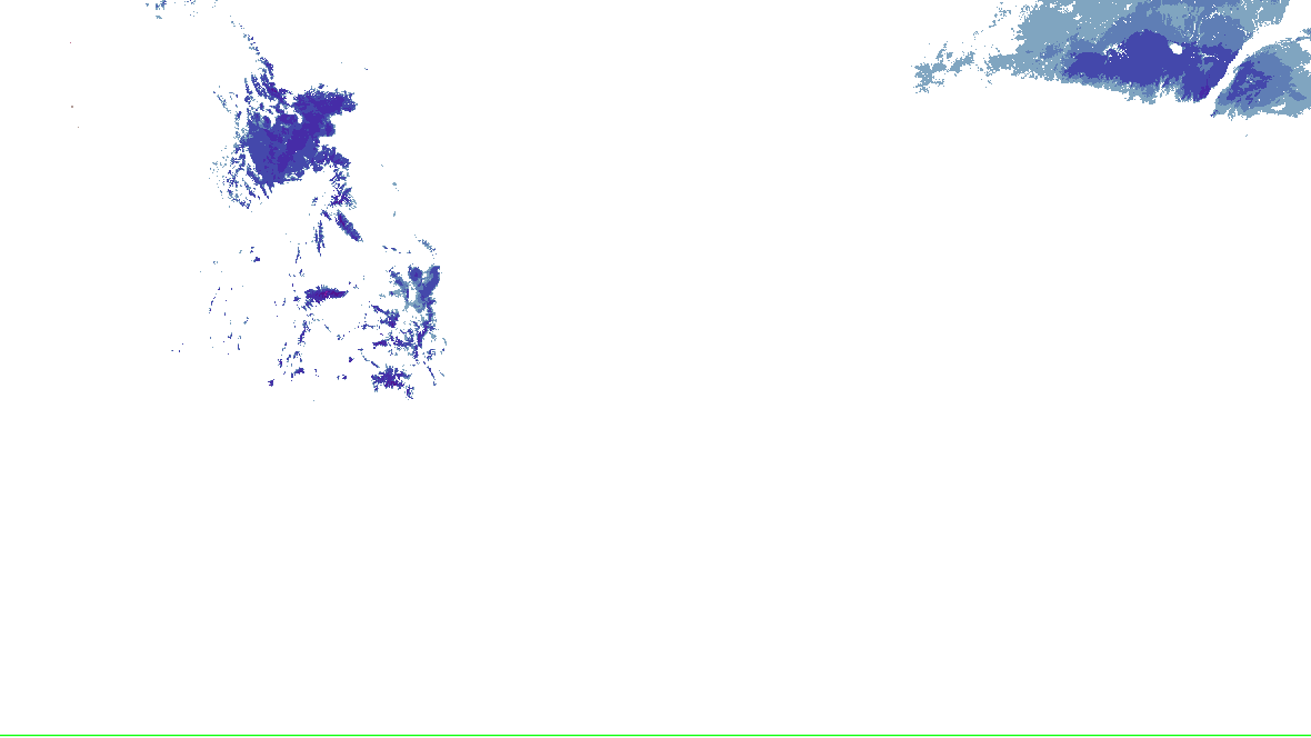 Snow water equivalent analysis for the lower 48, in NOHRSC’s legend colors