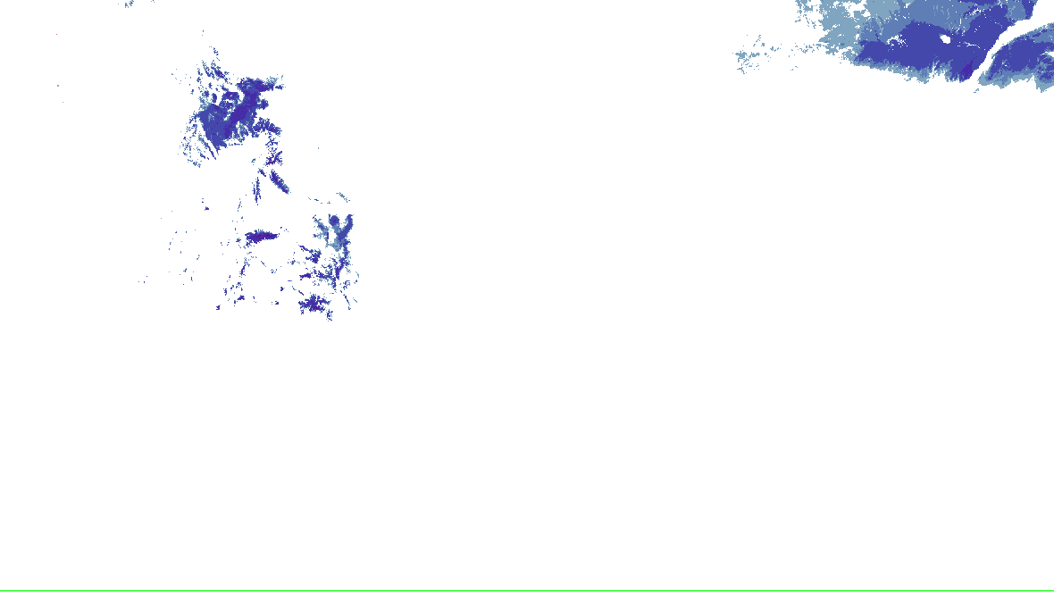 Snow water equivalent analysis for the lower 48, in NOHRSC’s legend colors