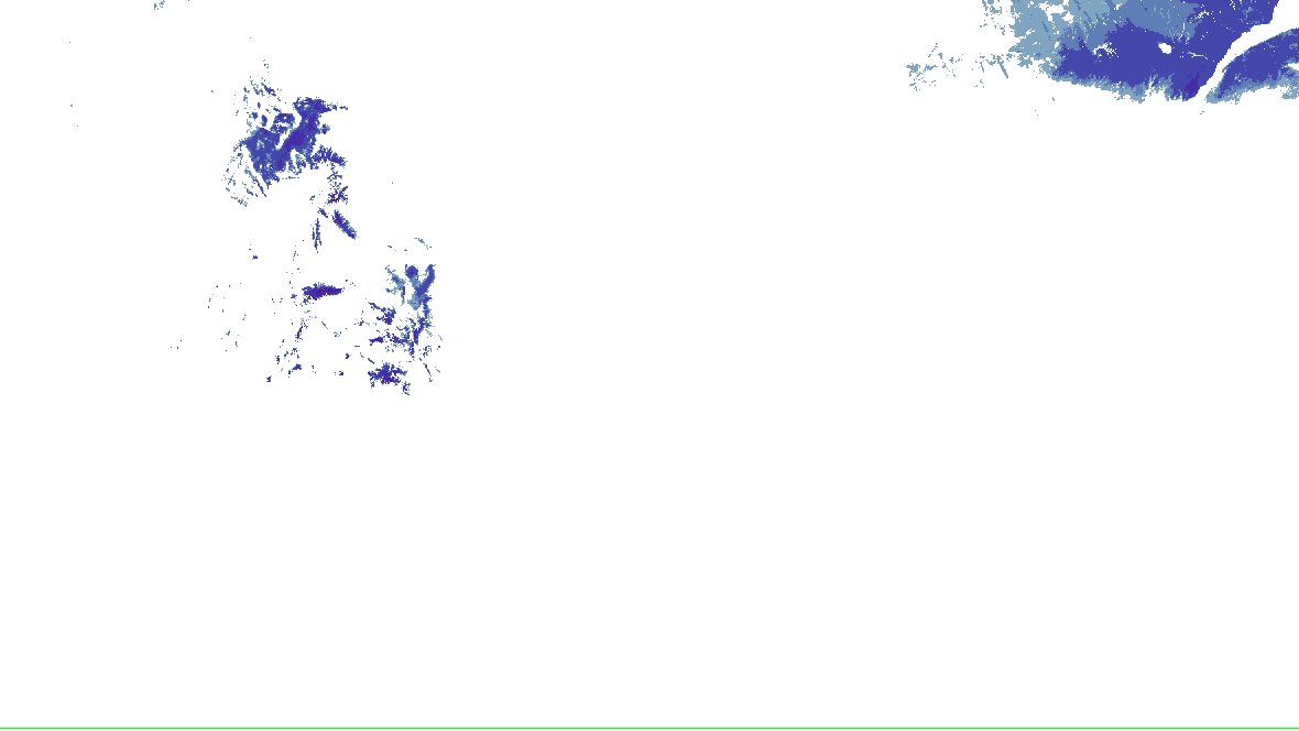 Snow water equivalent analysis for the lower 48, in NOHRSC’s legend colors